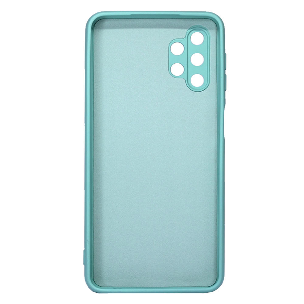 Samsung Galaxy A32 5G/A326 Turquoise Green Robust Silicone Gel Case With Camera Protector