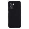 Oppo A77 5G Black Robust With Camera Protector Silicone Gel Case