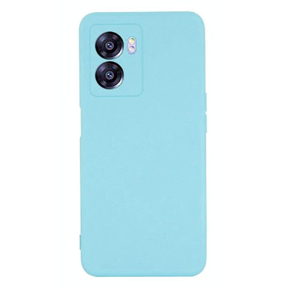 Oppo A77 5G Blue Robust With Camera Protector Silicone Gel Case