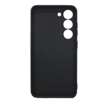 Samsung Galaxy S23 Black With 3D Camera Protector Silicone Gel Case