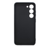 Samsung Galaxy S23 Black With 3D Camera Protector Silicone Gel Case