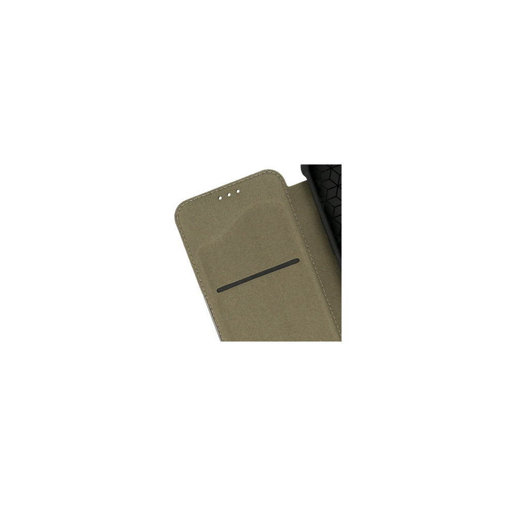 Capa Flip Cover Samsung Galaxy A14 Preto Razor Carbon Com Protetor De Câmera