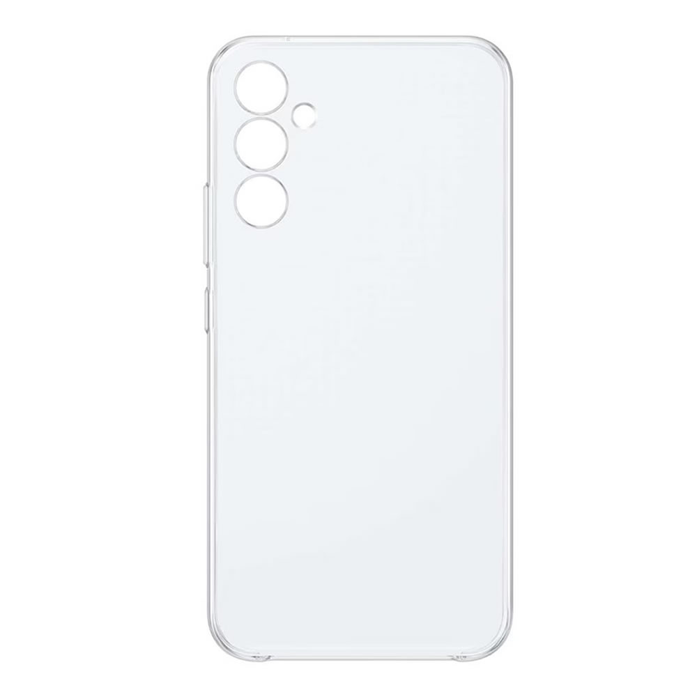 Capa Silicone Gel Samsung Galaxy A34 5G Transparente Com Protetor De Câmera