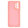 Capa Silicone Gel Samsung Galaxy A33 5G Rosa Heart Com Protetor De Câmera