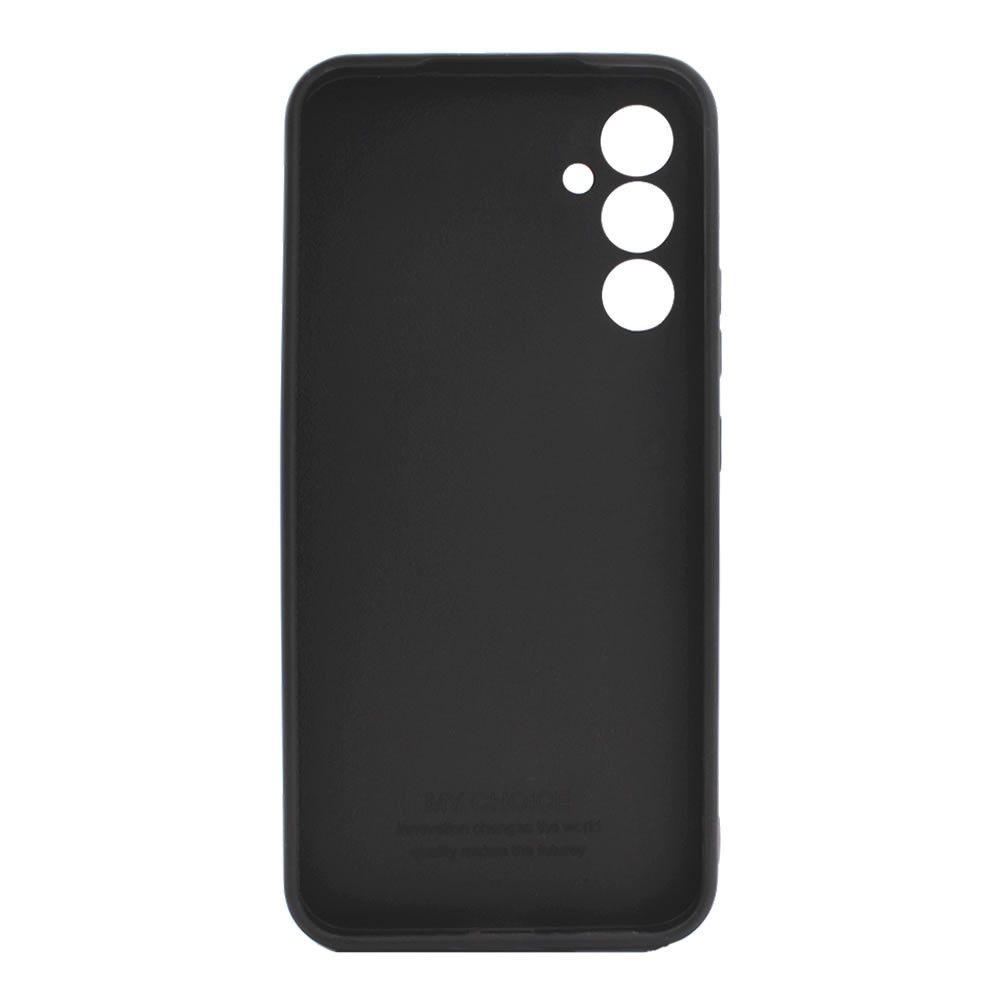 Capa Silicone Samsung Galaxy A34 5G Preto Com Protetor De Câmera 3D