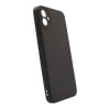Samsung Galaxy A04e Black Silicone Gel Case With 3D Camera Protector