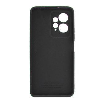 Capa Silicone Xiaomi Redmi Note 12 4g Preto Com Protetor De Câmera 3d