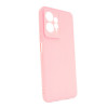 Xiaomi Redmi Note 12 4G Pink Silicone Case With 3D Camera Protector
