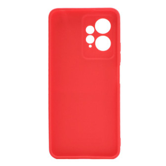 Capa Silicone Gel Xiaomi Redmi Note 12 4G Vermelho Com Protetor De Câmera 3D