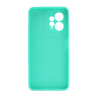 Xiaomi Redmi Note 12 4G Turquoise Green Silicone Case With 3D Camera Protector
