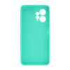 Xiaomi Redmi Note 12 4G Turquoise Green Silicone Case With 3D Camera Protector