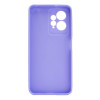 Xiaomi Redmi Note 12 4G Lilac Silicone Case With 3D Camera Protector