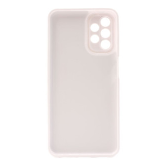 Capa Silicone Dura Samsung Galaxy A13 Branco Corações Com Protetor De Câmera