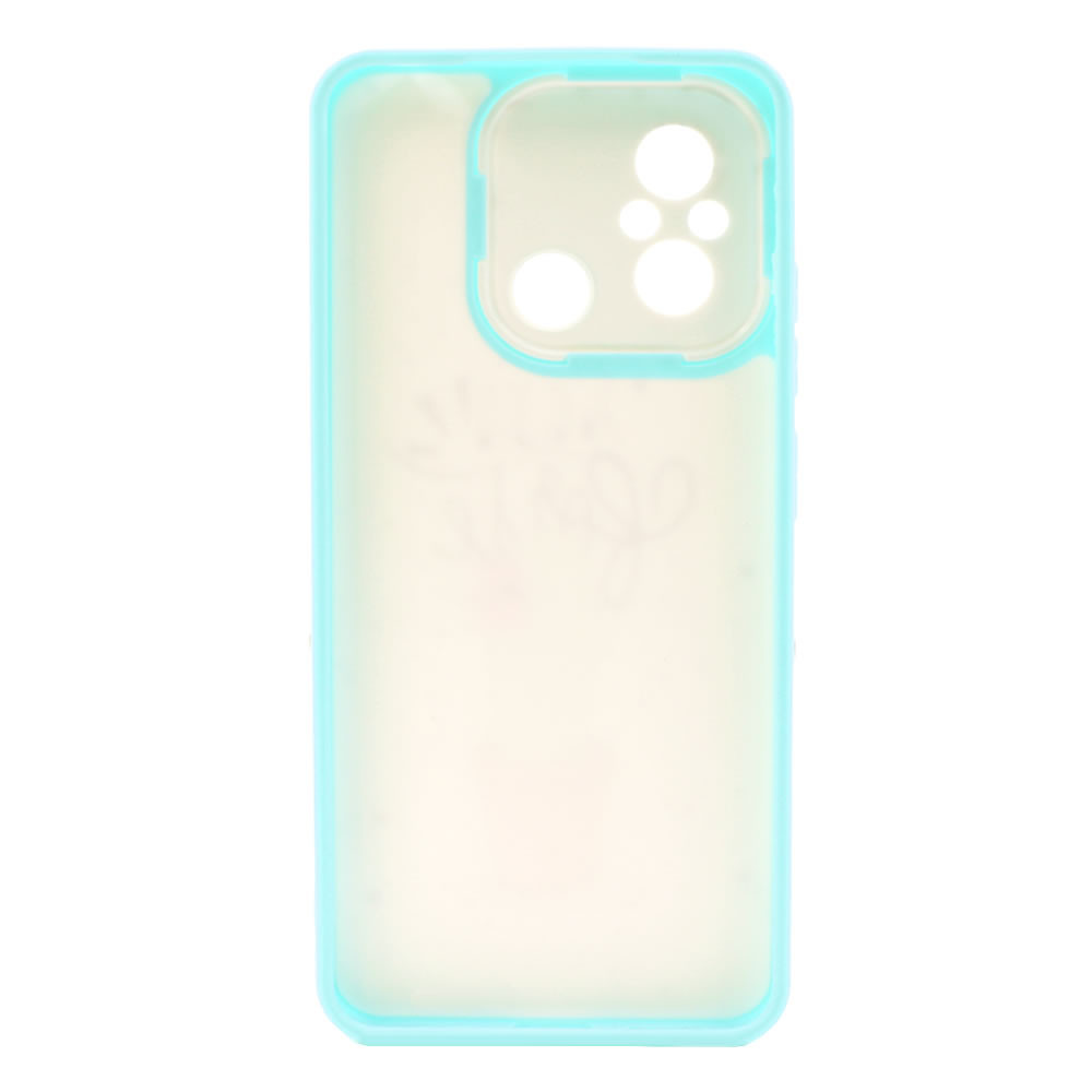 Xiaomi Redmi 12C Green Cactus Hard Silicone Case With Camera Protector