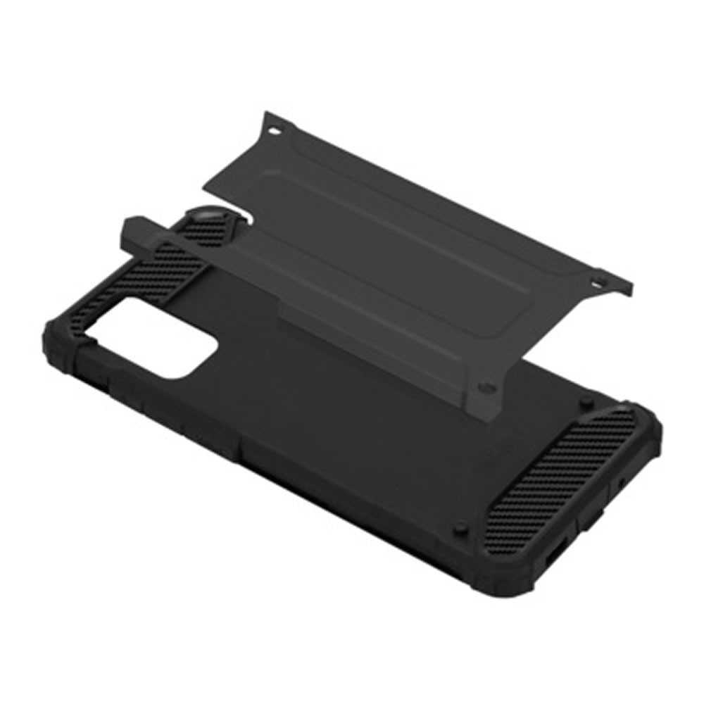 Capa Silicone Anti-Choque Armor Carbon Samsung Galaxy A24 4g/A25 5g Preto