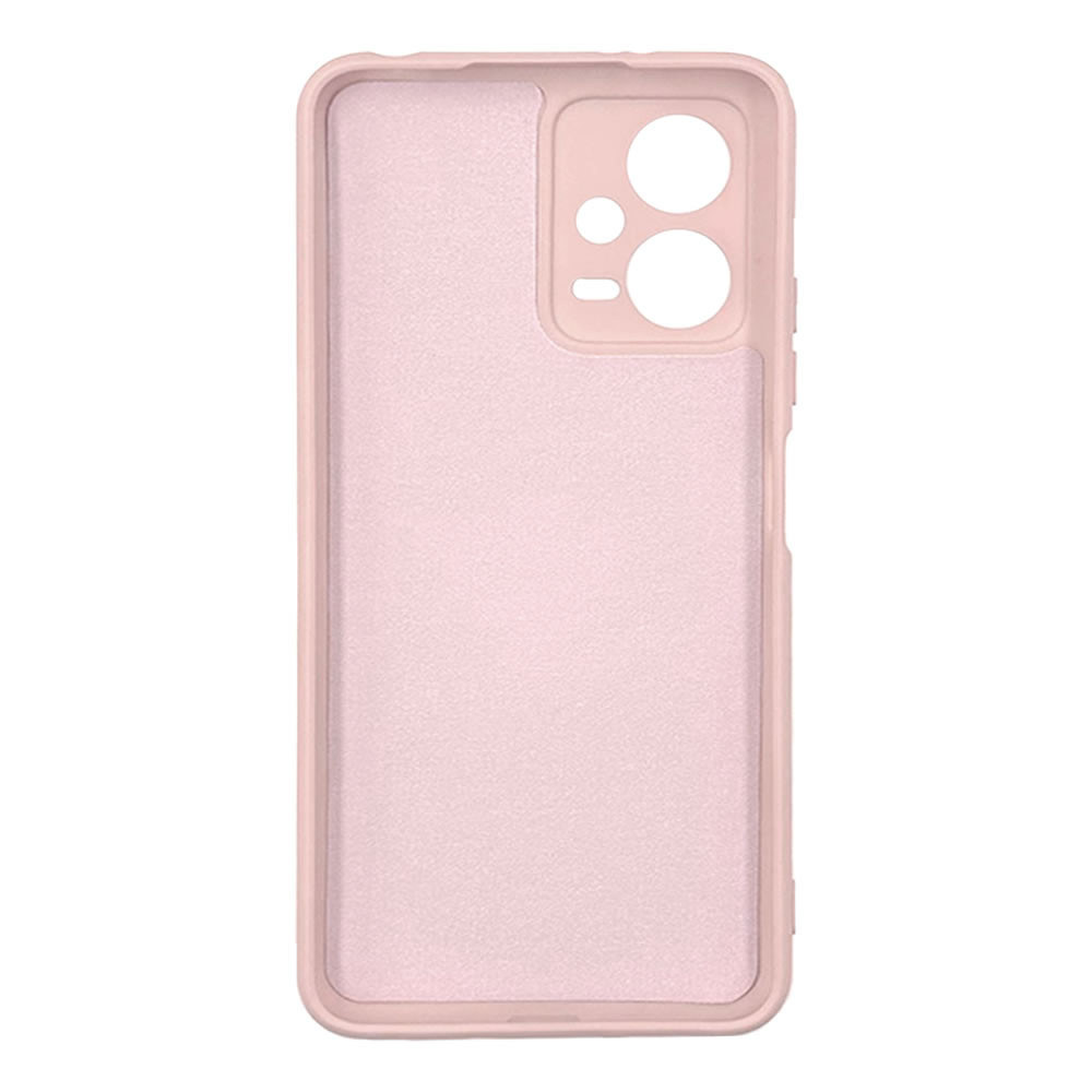 Xiaomi Redmi Note 12 5G/Poco X5 Pro Pink Silicone Gel Case With Camera Protector
