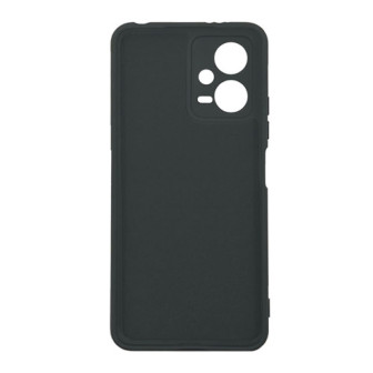 Capa Silicone Xiaomi Redmi Note 12 5G/Poco X5 Pro Preto Com Protetor De Câmera