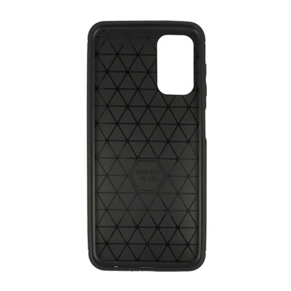 Capa Silicone Gel Carbon Samsung Galaxy A13 4G Preto
