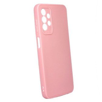 Capa Silicone Samsung Galaxy A23 Rosa Com Protetor De Câmera 3d