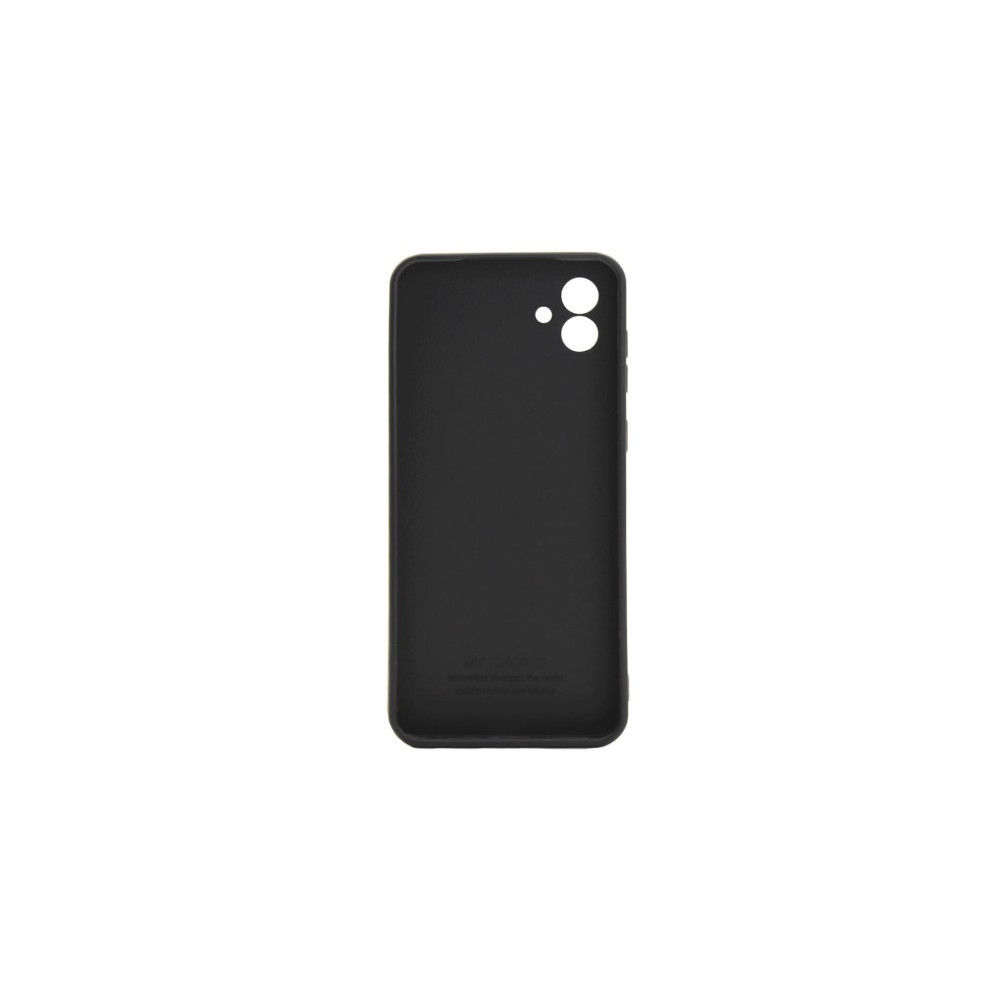 Capa Silicone Samsung Galaxy A05 Preto Com Protetor De Câmera 3d