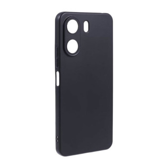 Xiaomi Redmi 13C 4G Black Silicone Case With Camera Protector