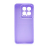 Xiaomi 14 Lilac With 3D Camera Protector Silicone Gel Case