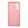Samsung Galaxy A05s Pink Silicone Gel Case With 3D Camera Protector