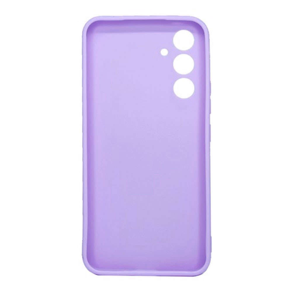 Samsung Galaxy A05s Lilac Silicone Gel Case With 3D Camera Protector