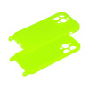 Capa Silicone Apple Iphone 15 Pro Max Verde Lima Com Protetor De Câmera E Corda