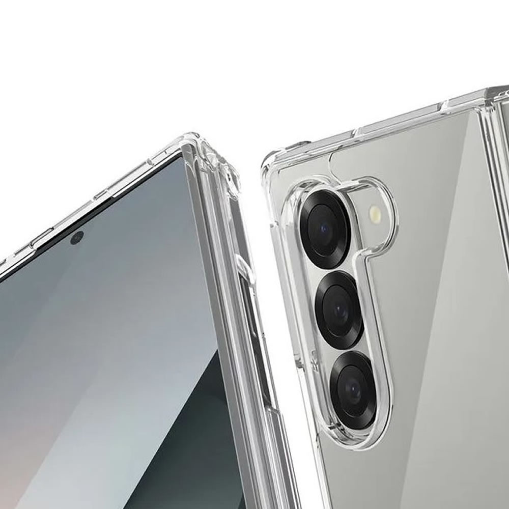 Samsung Galaxy Z Fold6 Transparent Anti-shock Hard Silicone Case