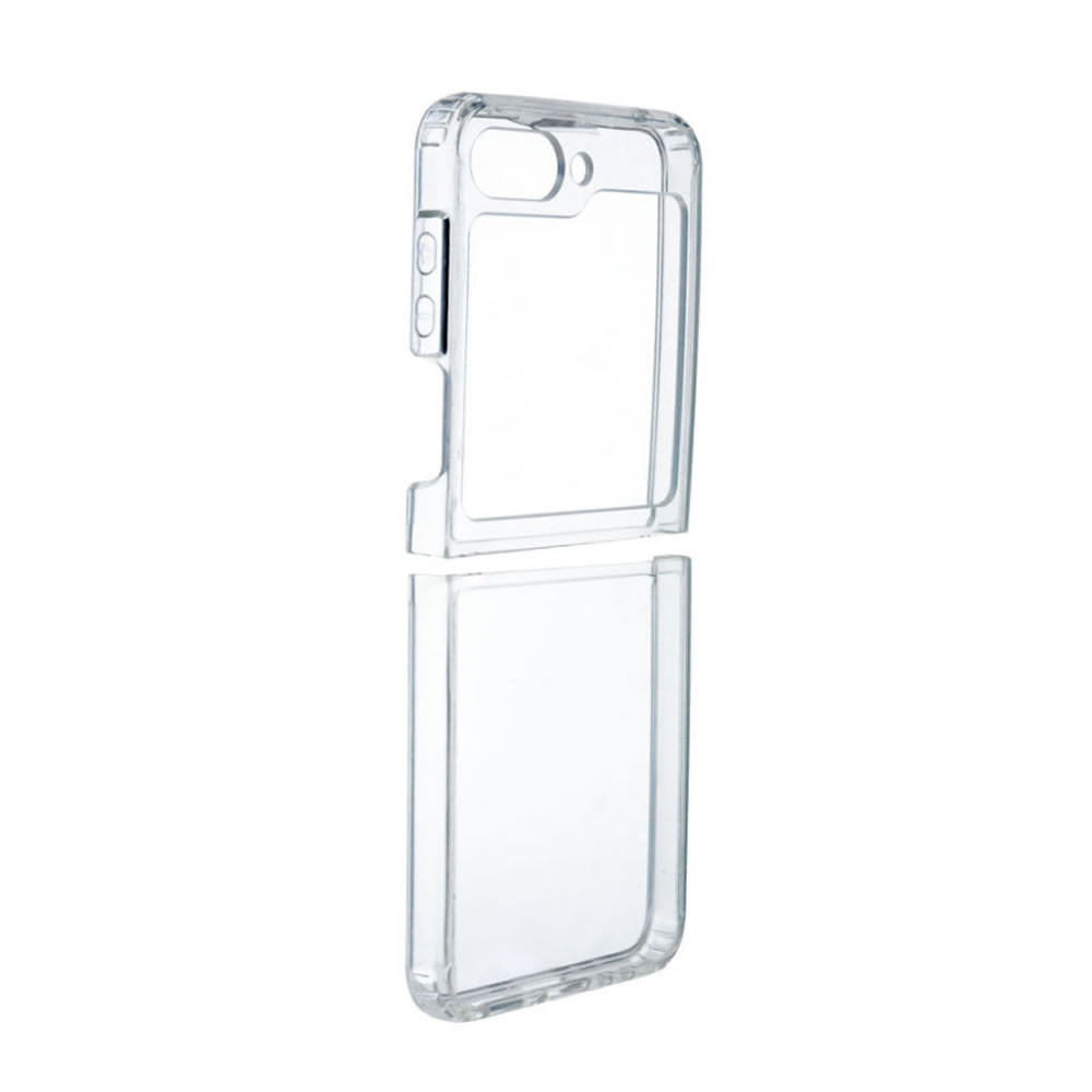Capa Silicone Dura Anti-Choque Samsung Galaxy Z Flip5 Transparente