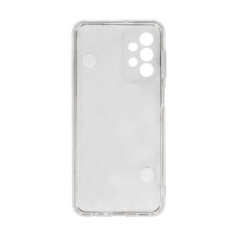 Capa Silicone TPU Samsung Galaxy A23 4G/5G Branco Com Protetor De Câmera E Corrente Design 6