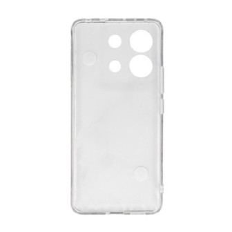 Xiaomi Redmi Note 13 Pro 5G White Silicone TPU Case With Camera Protector And Chain Design 6
