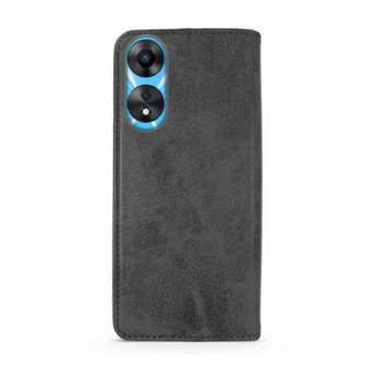 Oppo A38/A18 Black Smart Book Magnet Flip Cover Case