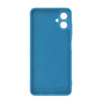 Samsung Galaxy A06 Blue Silicone Case With Camera Protector