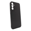 Capa Silicone Gel Samsung Galaxy S24 Fe Preto Com Protetor De Câmera 3d