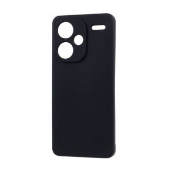 Xiaomi Redmi Note 13 Pro Plus Black With 3D Camera Protector Silicone Gel Case