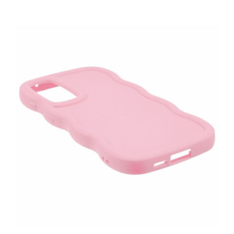 Samsung Galaxy A16 Pink Wavy Silicone Gel Case