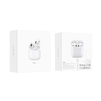 Borofone BW34 White Stereo Earbuds