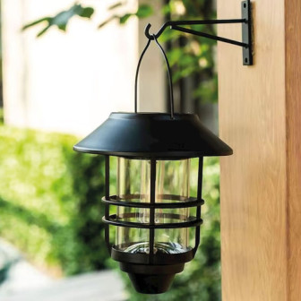 Luz De Led Solar Forever Light Fls-40 Preto 600mah 3000k