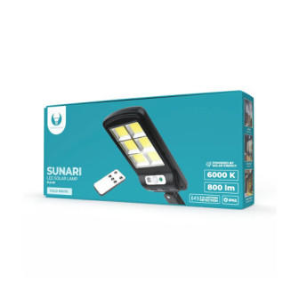 Luz De Led Forever Light Fls-01 10w 2400mah 800lm 6000k Com Comando