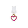 Pink Flower/Heart Lightning Pendant