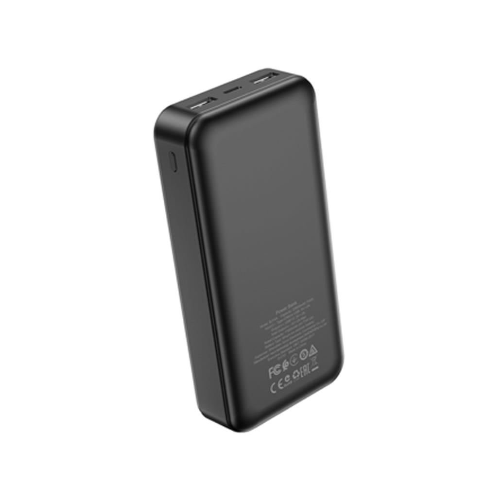 Borofone BJ14A Black Power Bank 20000mAh 2 USB