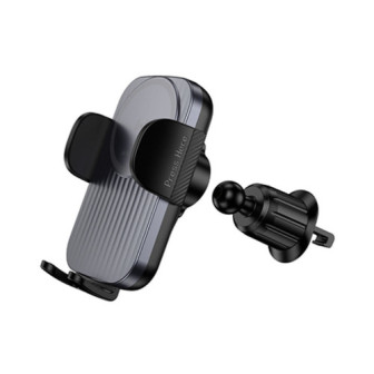 Suporte Com Carregador Borofone Bh221 Preto 15w Wireless Para Ventilação