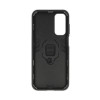 Capa Silicone Anti-Choque Armor Carbon Samsung Galaxy A15 Preto Ring Armor