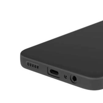 Capa Silicone Gel Huawei Honor 200 Smart Preto Com Protetor De Câmera