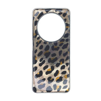 Xiaomi Redmi 14C Yellow Leopard Metallic TPU Silicone Case