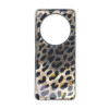 Xiaomi Redmi 14C Yellow Leopard Metallic TPU Silicone Case