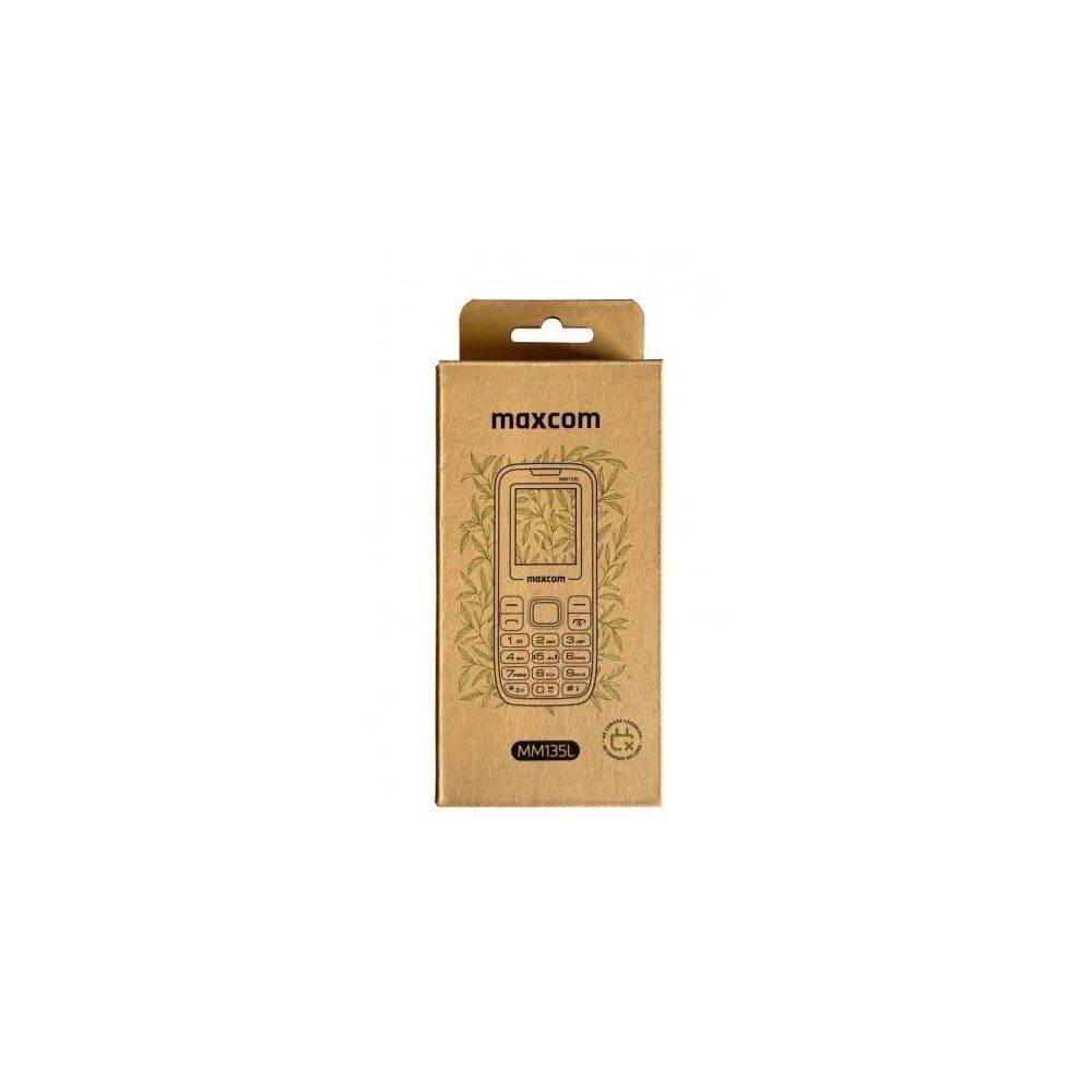 Telemóvel Maxcom Mm135l Preto 2g (Mhz Gsm 900/1800 Mhz 1.77