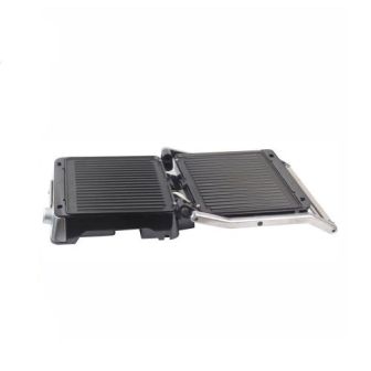 Grelhador Elétrico Techwood Tgd-2018d Prata 2000w Grande Superfície De Cozedura